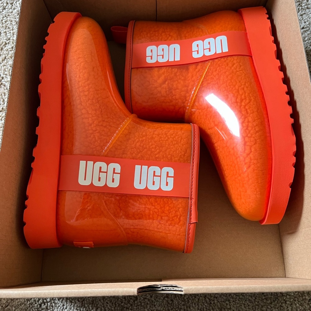 UGG Classic clear mini ORANGE